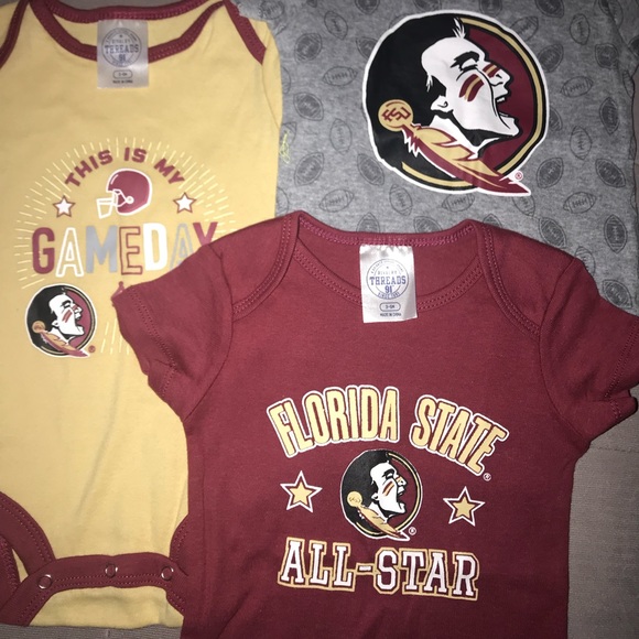 FSU Florida State University Baby Tops - Picture 2 of 2